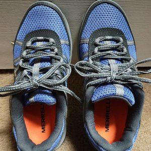 Merrell Women’s Trail Hace Hiking Sneakers Sz 6.5 Periwinkle Granite